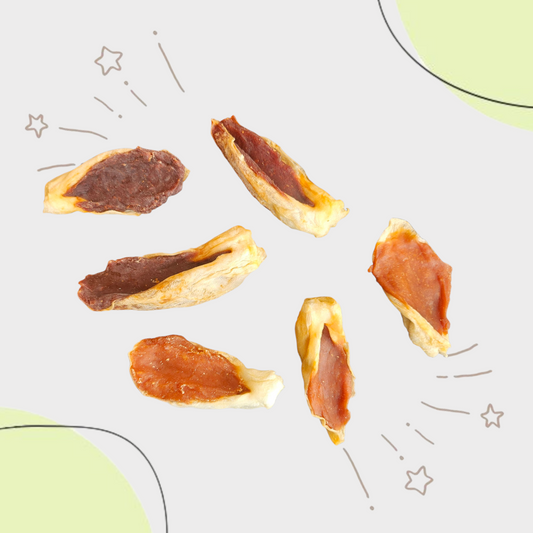 Oreille de lapin avec canard ou poulet